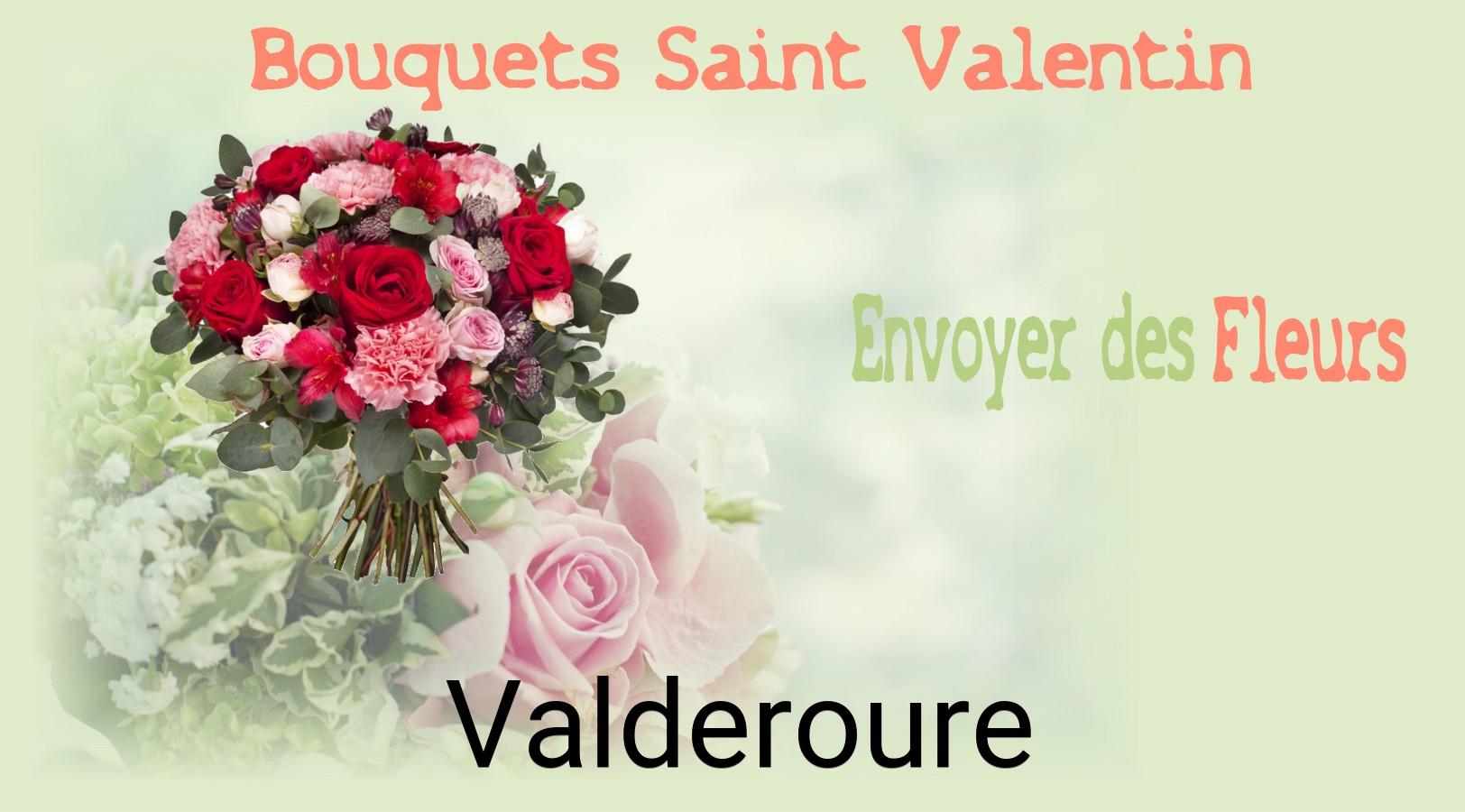 Roses de Saint-Valentin livrées à Valderoure